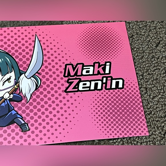 Maki Zen’in / Zenin Jujutsu Kaisen / JJK / Sorcery Fight Postcard Anime Japan - Picture 4 of 7